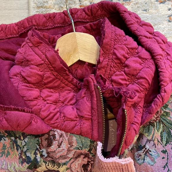 NWT POL Quilted Mix fabric Jacket - Oversized - Picture 10 of 10